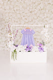 Irina Full Bodice Lavender Pique Dress