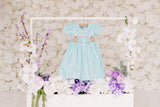 Mint Pique Easter Bunnies Dress